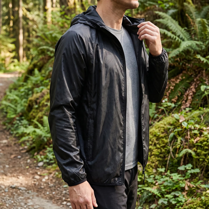 Lightweight Water-Repellent Running Jacket