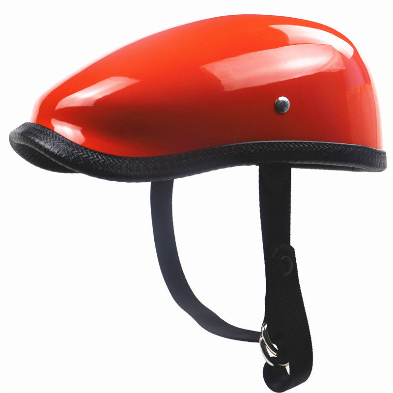 Low-Profile Motorcycle Helmet
