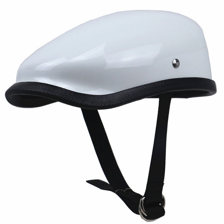 Low-Profile Motorcycle Helmet