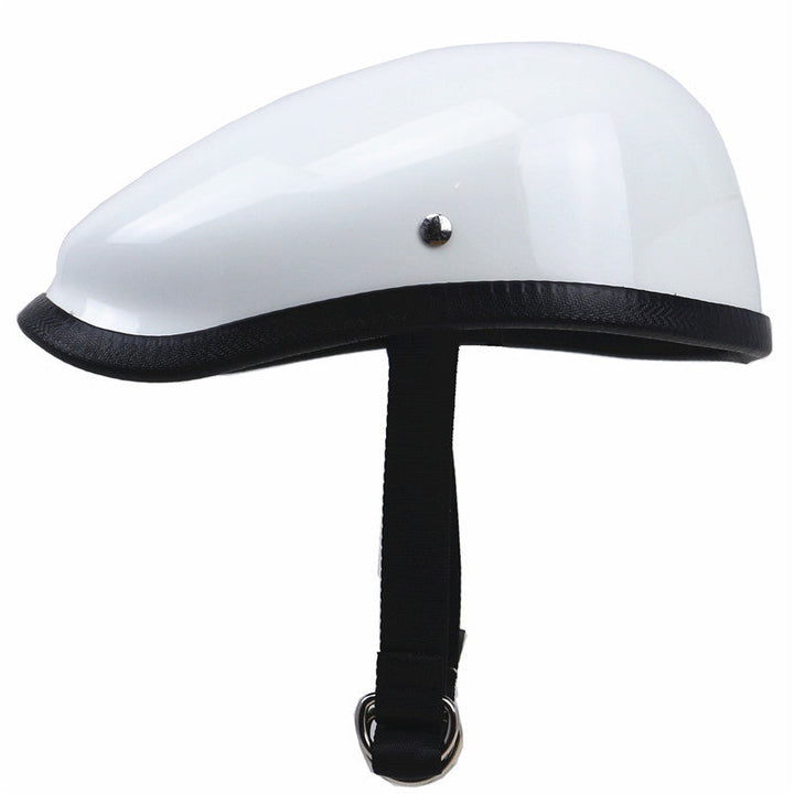 Low-Profile Motorcycle Helmet