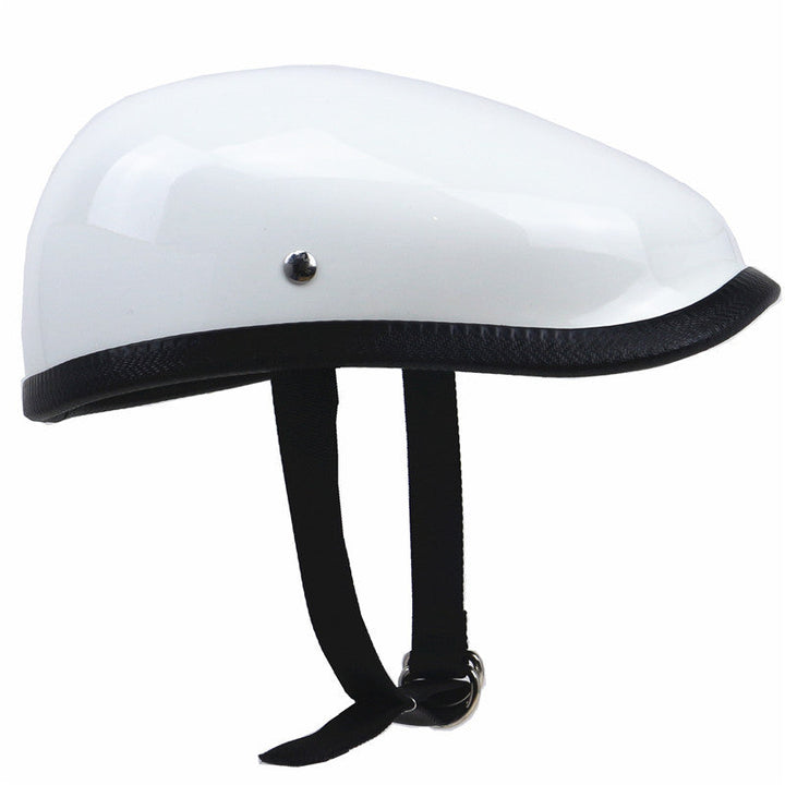 Low-Profile Motorcycle Helmet