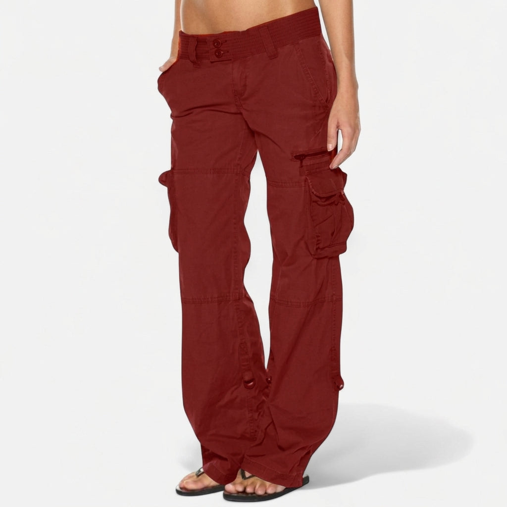 Low-Rise Cargo Pants
