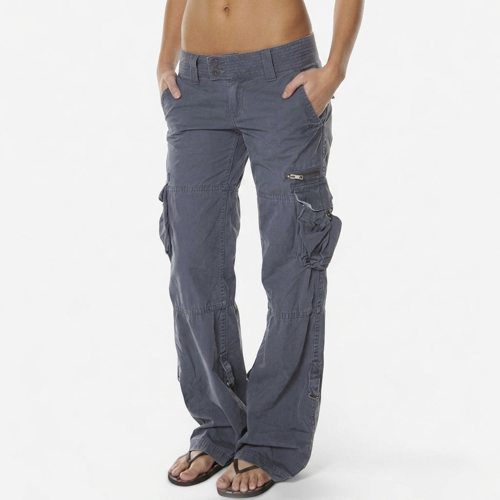 Low-Rise Cargo Pants