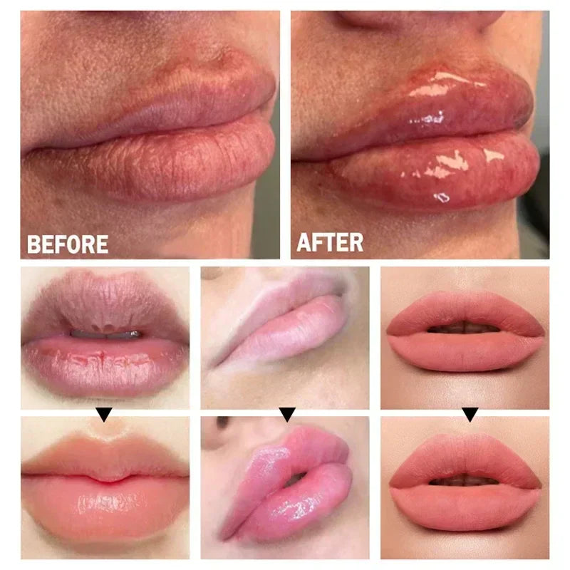 LumaGlow Instant Lip Plumper Serum for Fuller Lips Now