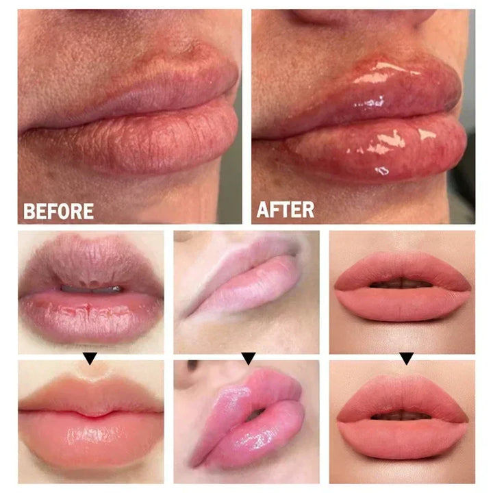 LumaGlow Instant Lip Plumper Serum for Fuller Lips Now