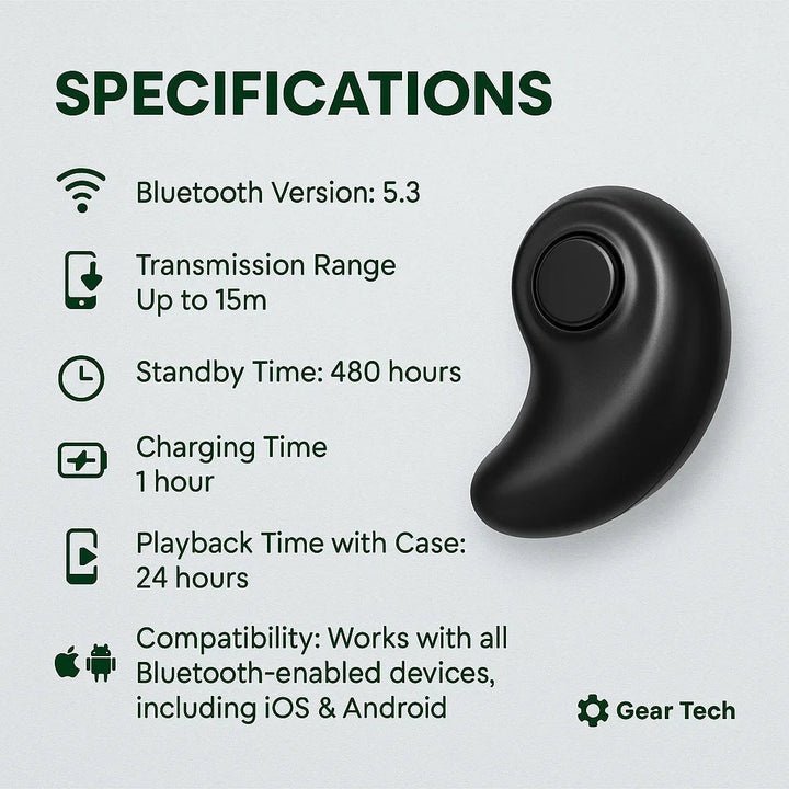 LumaSleep Wireless Sleep Headphones with Bluetooth 5.3
