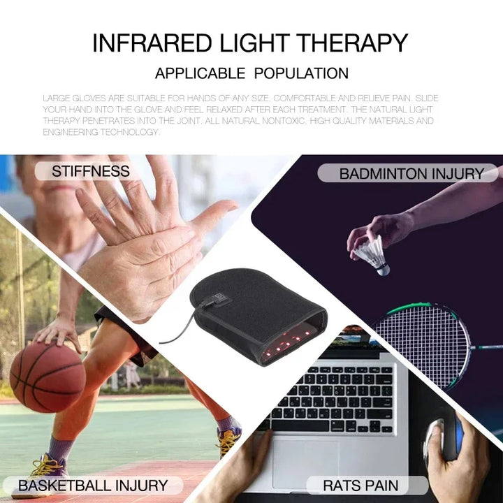 Lumera Red Light Therapy Glove for Joint Pain Relief