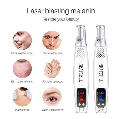 LumiDerm Laser Pen for Tattoo, Moles &amp; Freckles Removal
