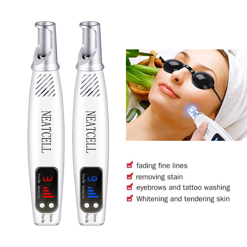 LumiDerm Laser Pen for Tattoo, Moles &amp; Freckles Removal