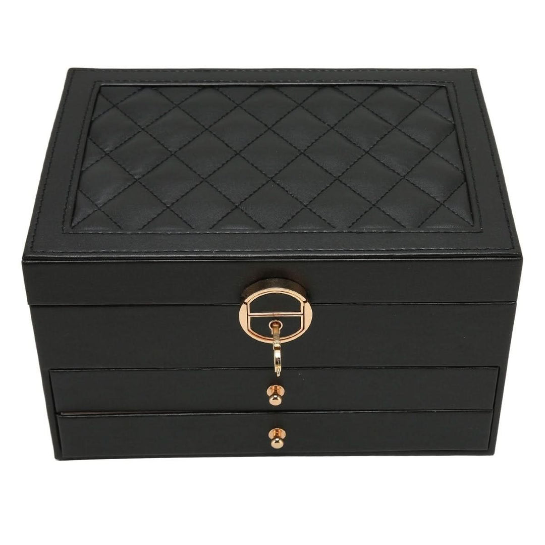 LUXE JEWEL - Elegant leather jewellery box for stylish storage