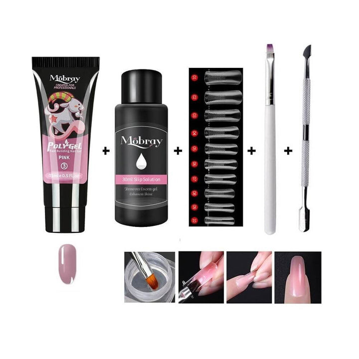 Luxe Poly Gel Nail Kit