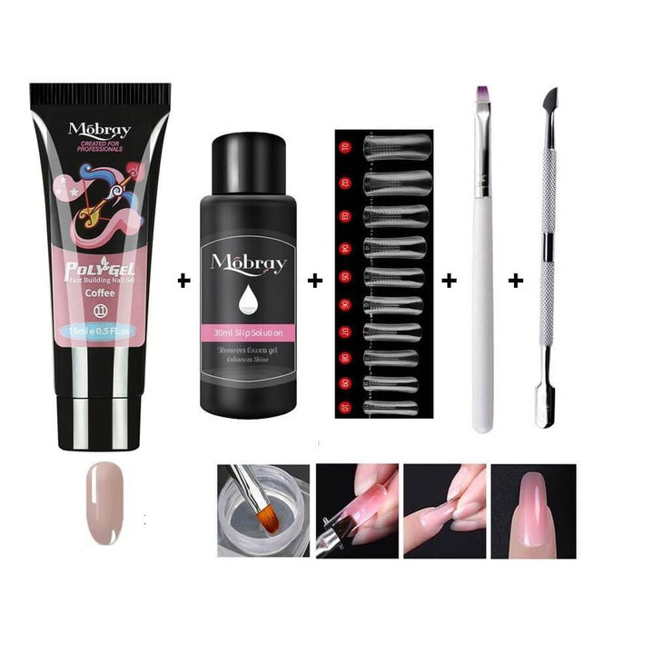 Luxe Poly Gel Nail Kit