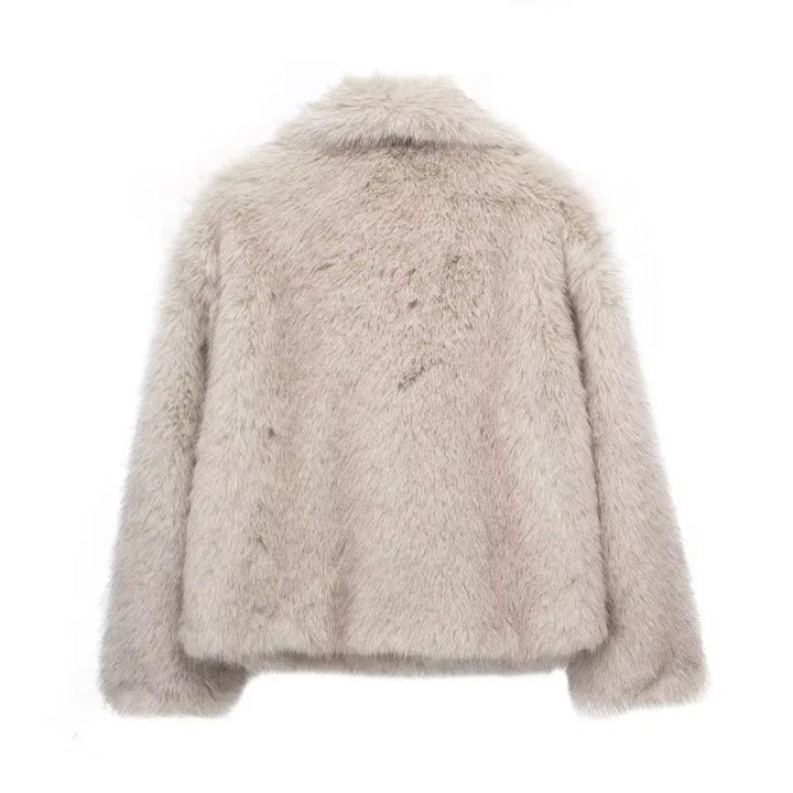 Luxurious Faux Fur Jacket
