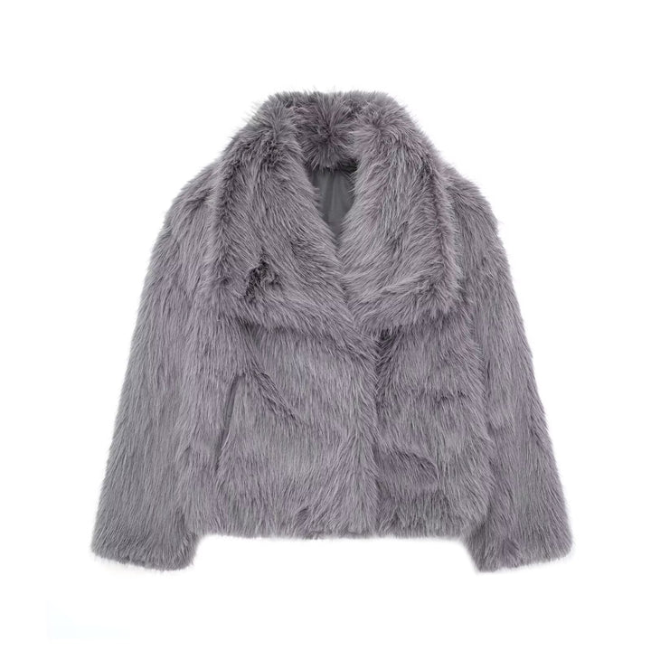 Luxurious Faux Fur Jacket