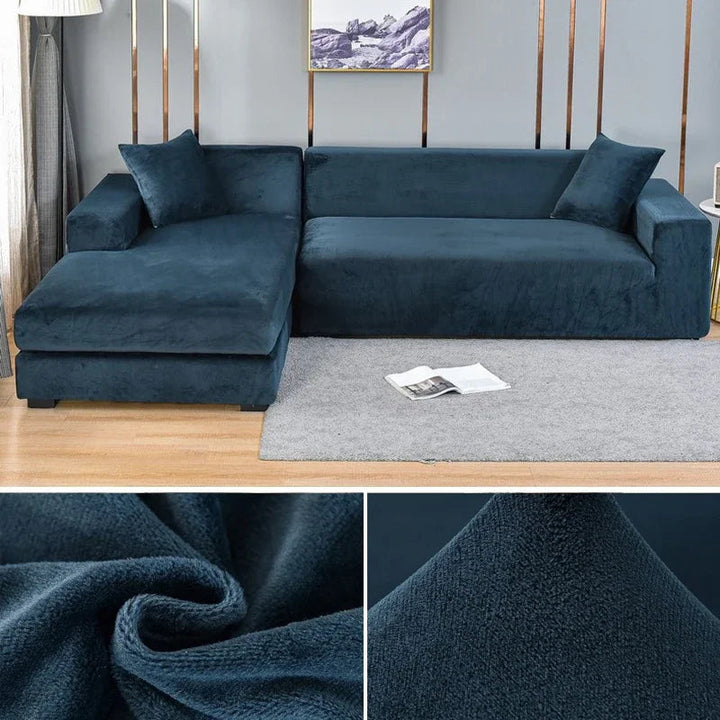 Luxurious Velvet Sofa Cover for Elegant Protection