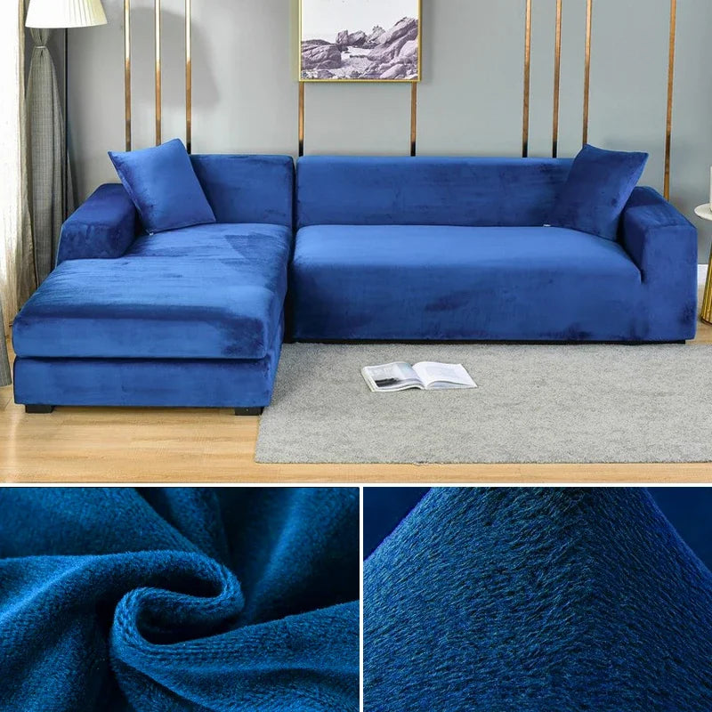 Luxurious Velvet Sofa Cover for Elegant Protection