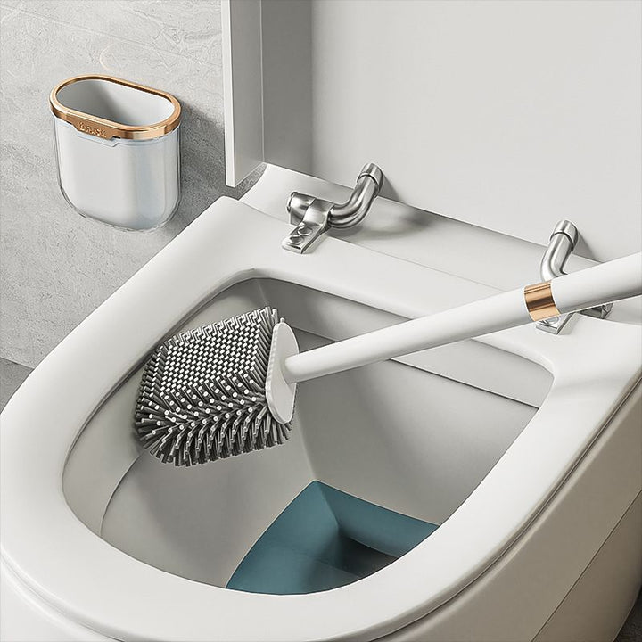 Luxury Silicone Toilet Brush with No Dead Angles