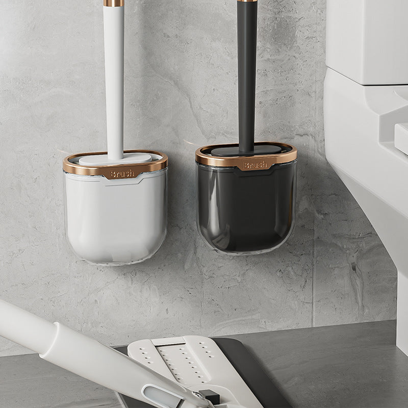 Luxury Silicone Toilet Brush with No Dead Angles