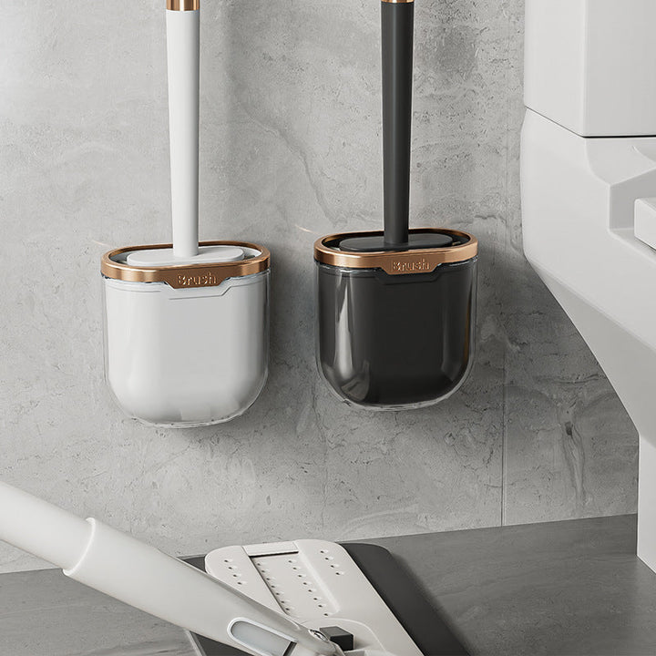 Luxury Silicone Toilet Brush with No Dead Angles