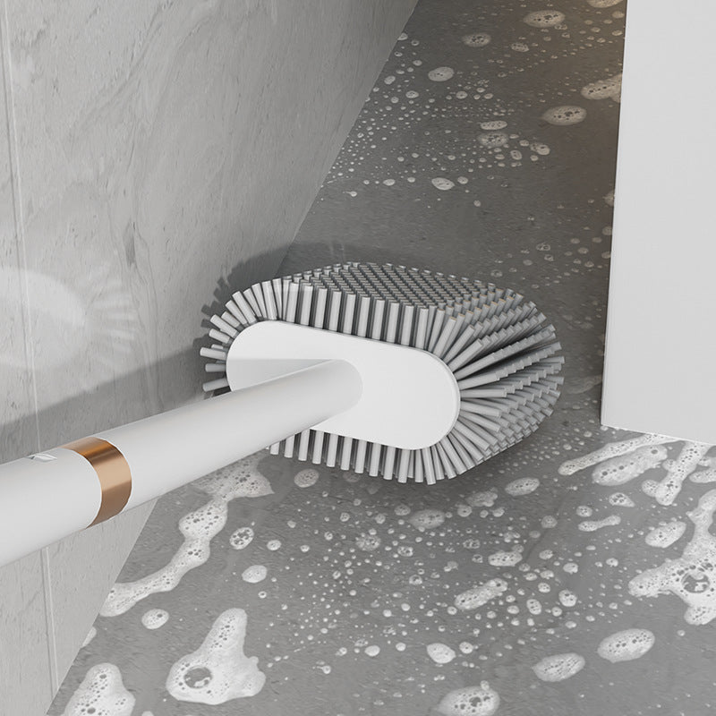 Luxury Silicone Toilet Brush with No Dead Angles