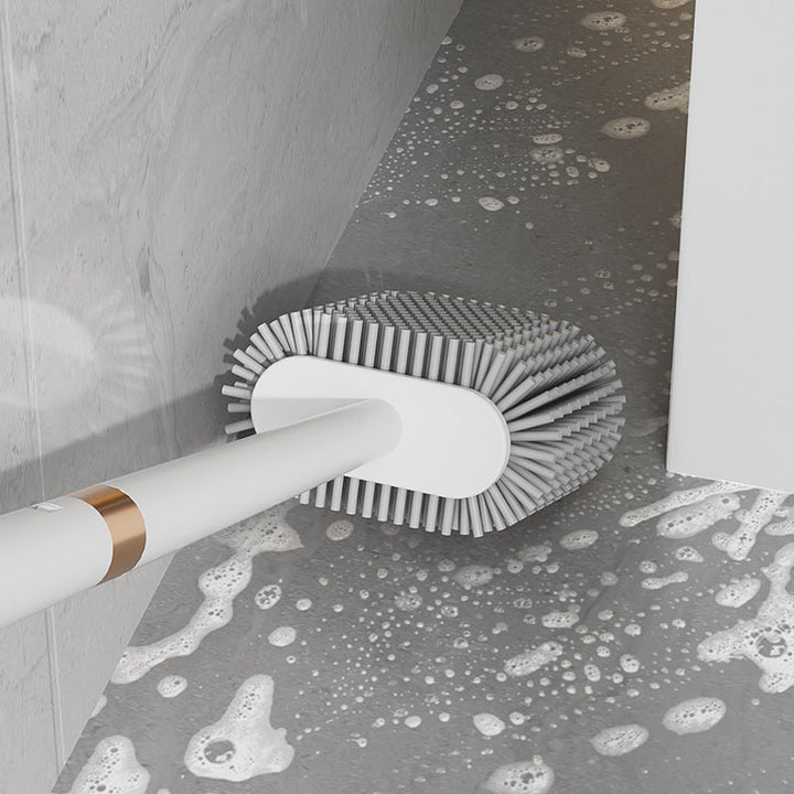 Luxury Silicone Toilet Brush with No Dead Angles
