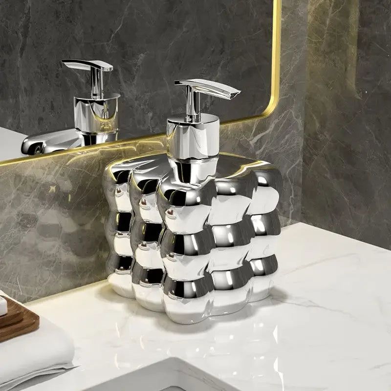 Luxury Soap Dispenser with Playful Design for Bathroom and Kitchen