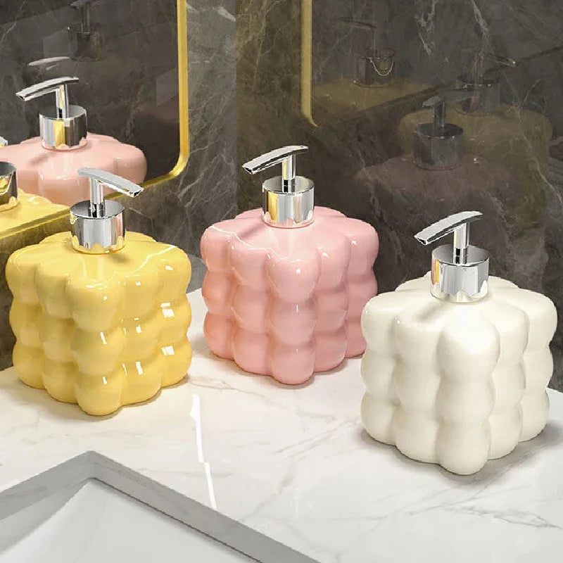 Luxury Soap Dispenser with Playful Design for Bathroom and Kitchen