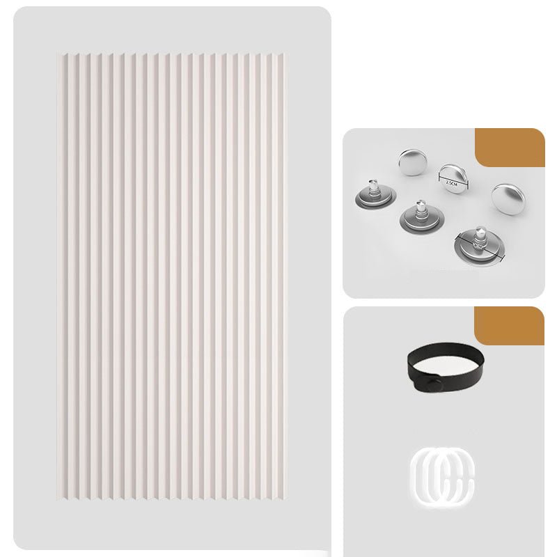 Magnetic Accordion Door Curtain - No-Drill, Light-Blocking