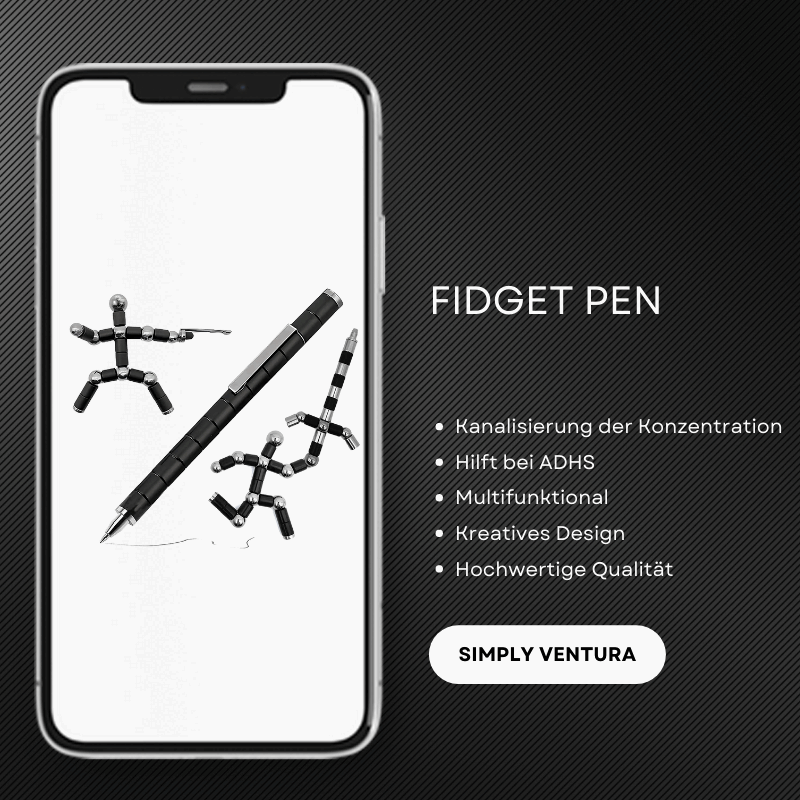 Magnetic Fidget Pen for Stress and Anxiety