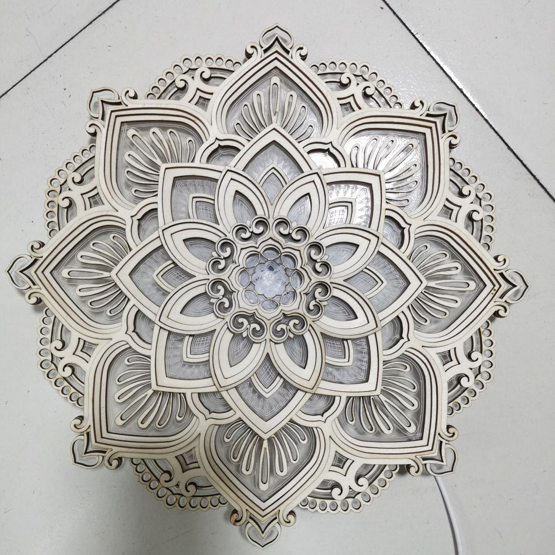 Mandala Yoga Lamp - Create Calm and Relaxation in Your Space
