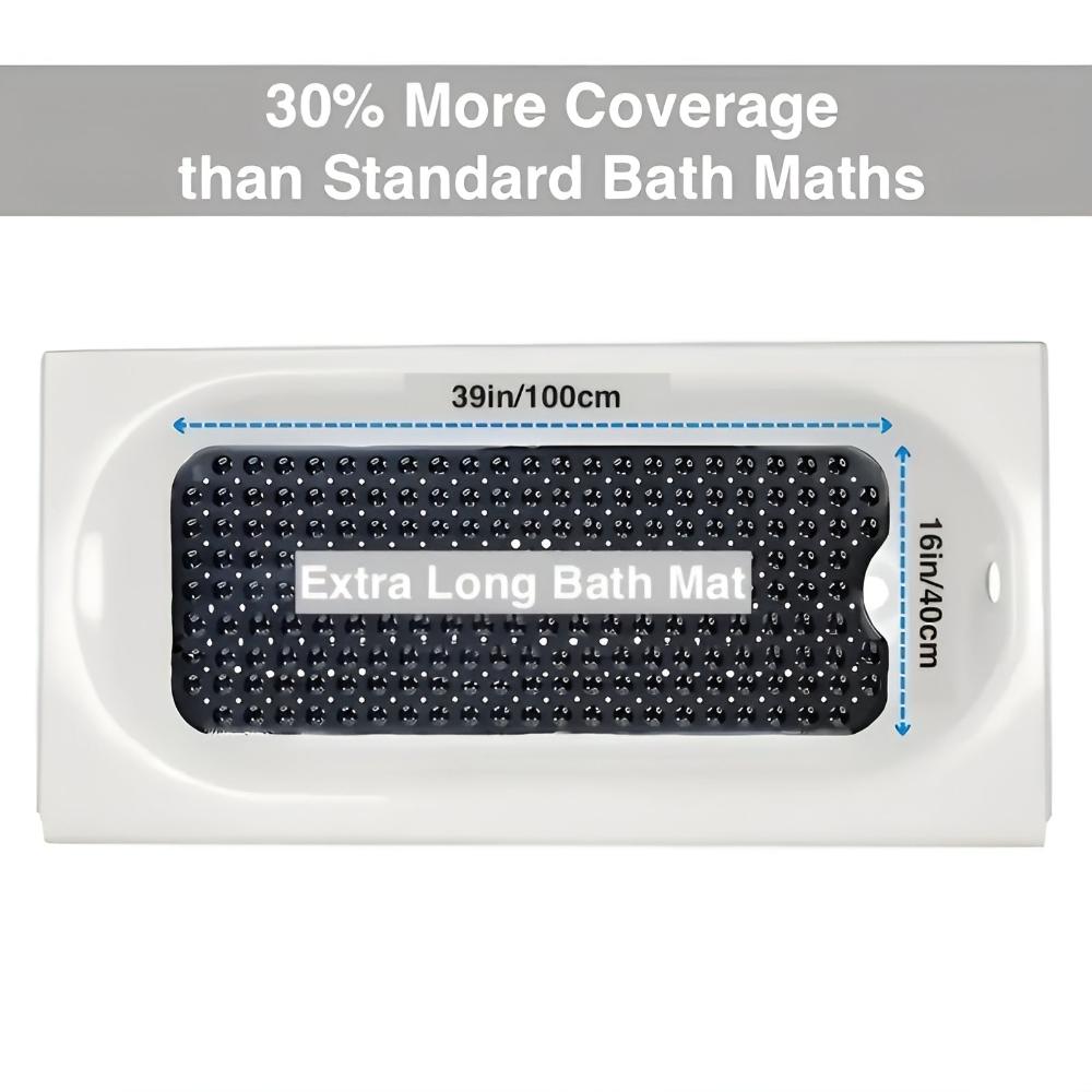 Max Grip Bathtub Mat | Non-Slip &amp; Easy to Clean