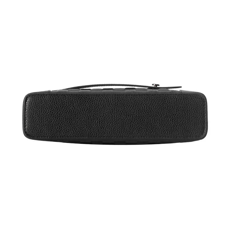 Men’s Leather Handbag with Fingerprint Lock – Anti-Theft Clutch &amp; Wallet