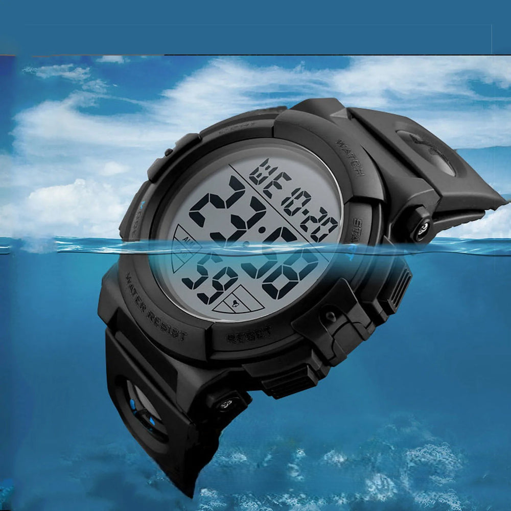 Men's Digital Sport Watch - Water Resistant - Image 1