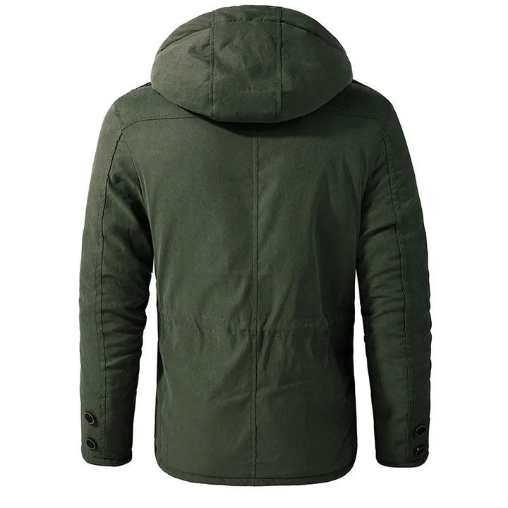 Military Parka Jacket with Warm and Cozy Lining