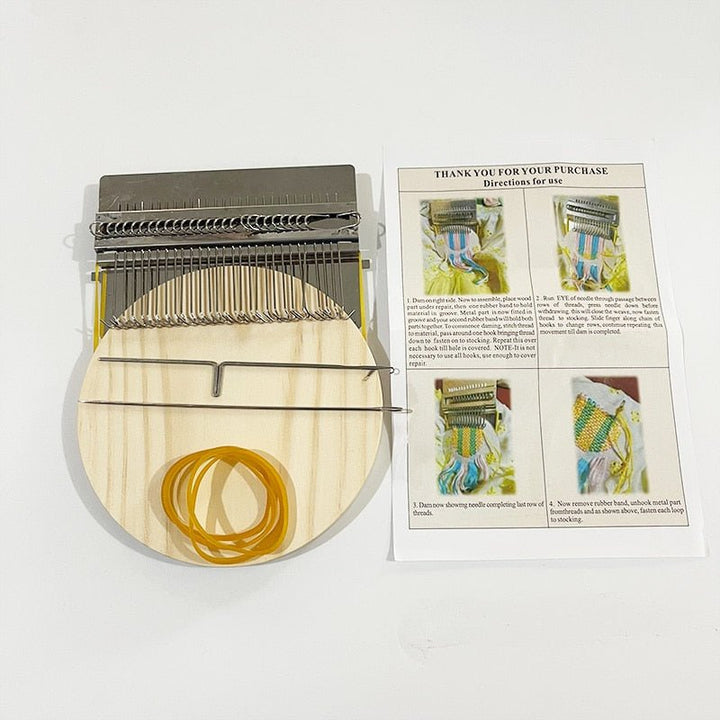 Mini Darning Loom Machine