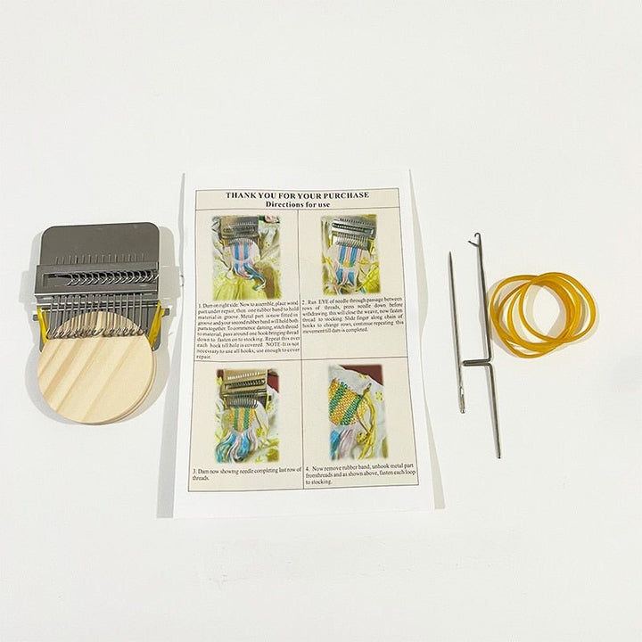 Mini Darning Loom Machine