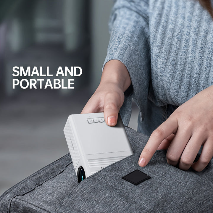 Mini Ultra-Bright Projector 3000 Lumens – Portable, HDTV &amp; USB, Ideal for Home &amp; Outdoor Cinema!