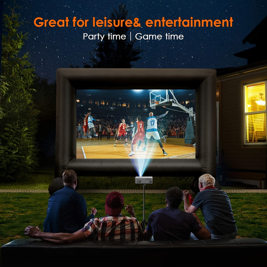 Mini Ultra-Bright Projector 3000 Lumens – Portable, HDTV &amp; USB, Ideal for Home &amp; Outdoor Cinema!