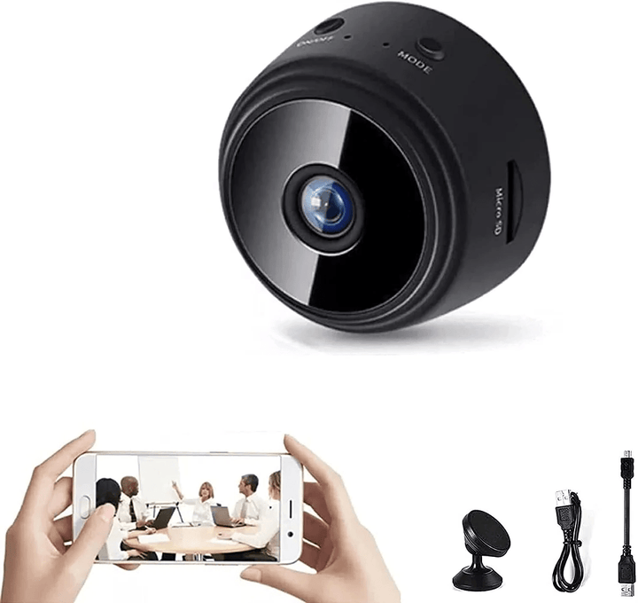 MINICAM 1080P - Compact security camera with night vision &amp; app control