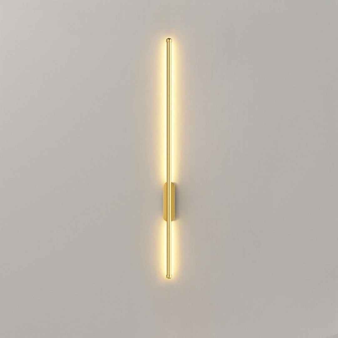 Minimalist LED Wall Sconce for Living Room and Office, 60 cm or 100 cm, Warm Light 3000K, Easy Installation