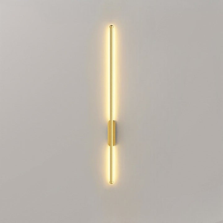 Minimalist LED Wall Sconce for Living Room and Office, 60 cm or 100 cm, Warm Light 3000K, Easy Installation