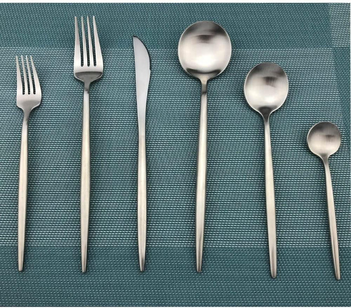 Minimalist Stainless Steel Cutlery Set | Timeless Design