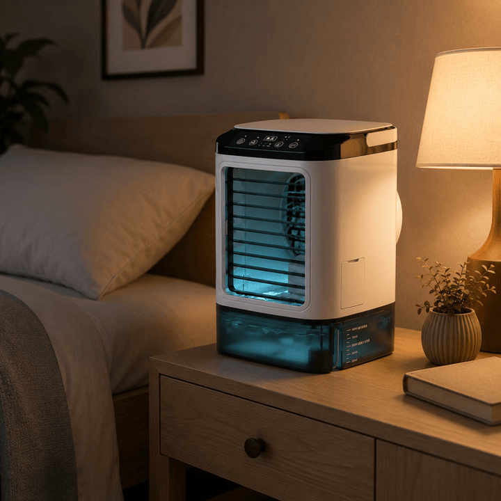MISTHAVEN – Portable Cooling Fan with Refreshing Spray Function