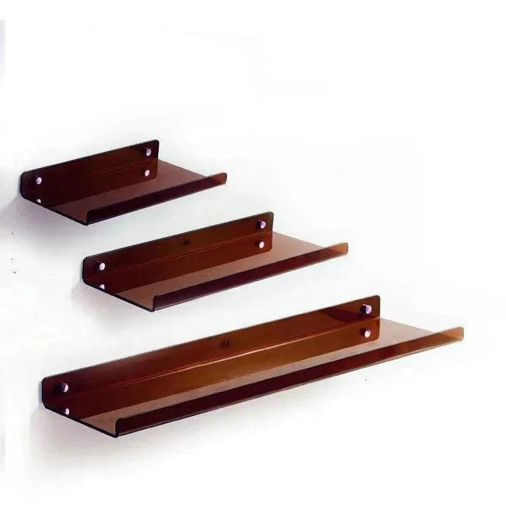 Modern Acrylic Wall Shelf for Living Room, Bathroom and Bedroom