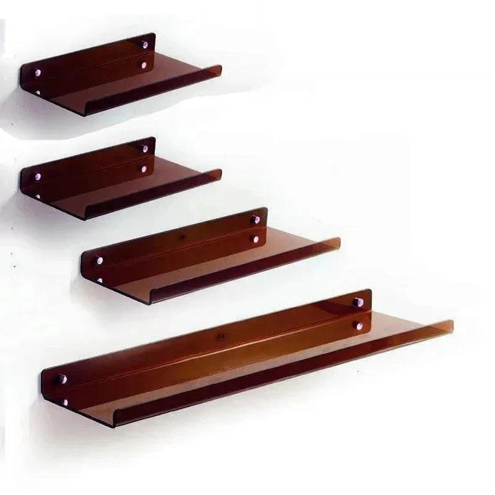 Modern Acrylic Wall Shelf for Living Room, Bathroom and Bedroom