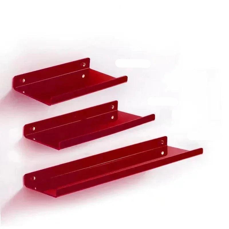 Modern Acrylic Wall Shelf for Living Room, Bathroom and Bedroom