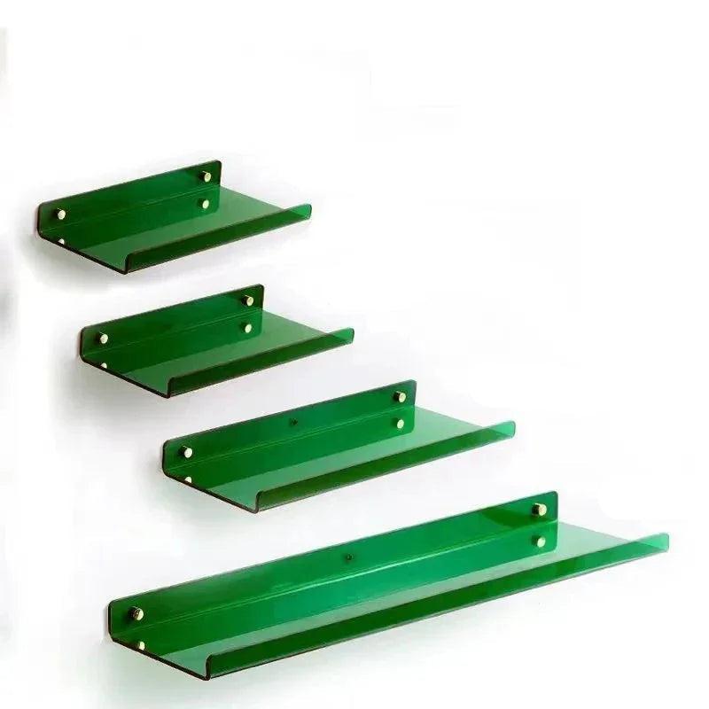 Modern Acrylic Wall Shelf for Living Room, Bathroom and Bedroom