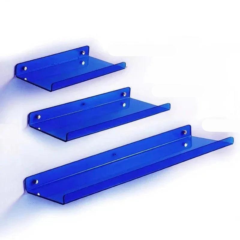 Modern Acrylic Wall Shelf for Living Room, Bathroom and Bedroom