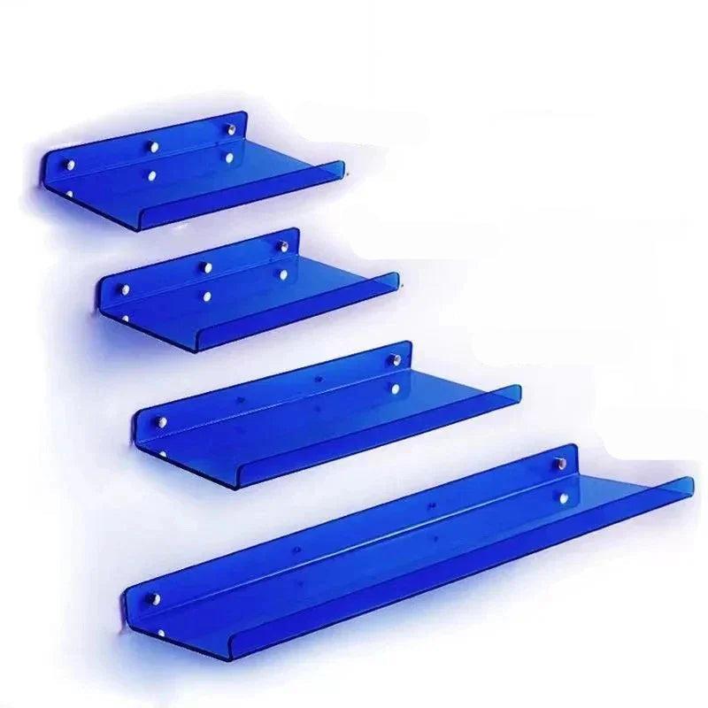 Modern Acrylic Wall Shelf for Living Room, Bathroom and Bedroom
