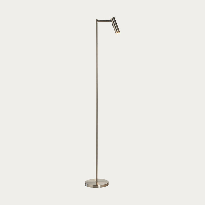 Modern Adjustable Floor Lamp with Push-Button Dimmer